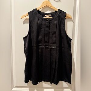 Lucky Brand Black Sleeveless Blouse